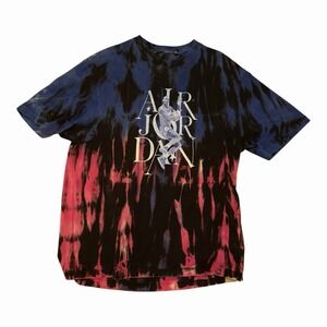 Nike Air Jordan Sport DNA 85 Tie Dye T-Shirt‎ Men's Size Large Michael Dunk VTG